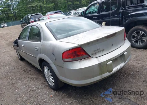 2001 Chrysler Sebring Lx z USA, uszkodzony, nr VIN 1C3EL46U61N641712